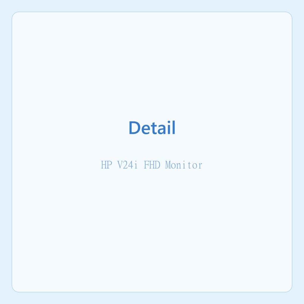 Moniteur HP V24i FHD — photo 2