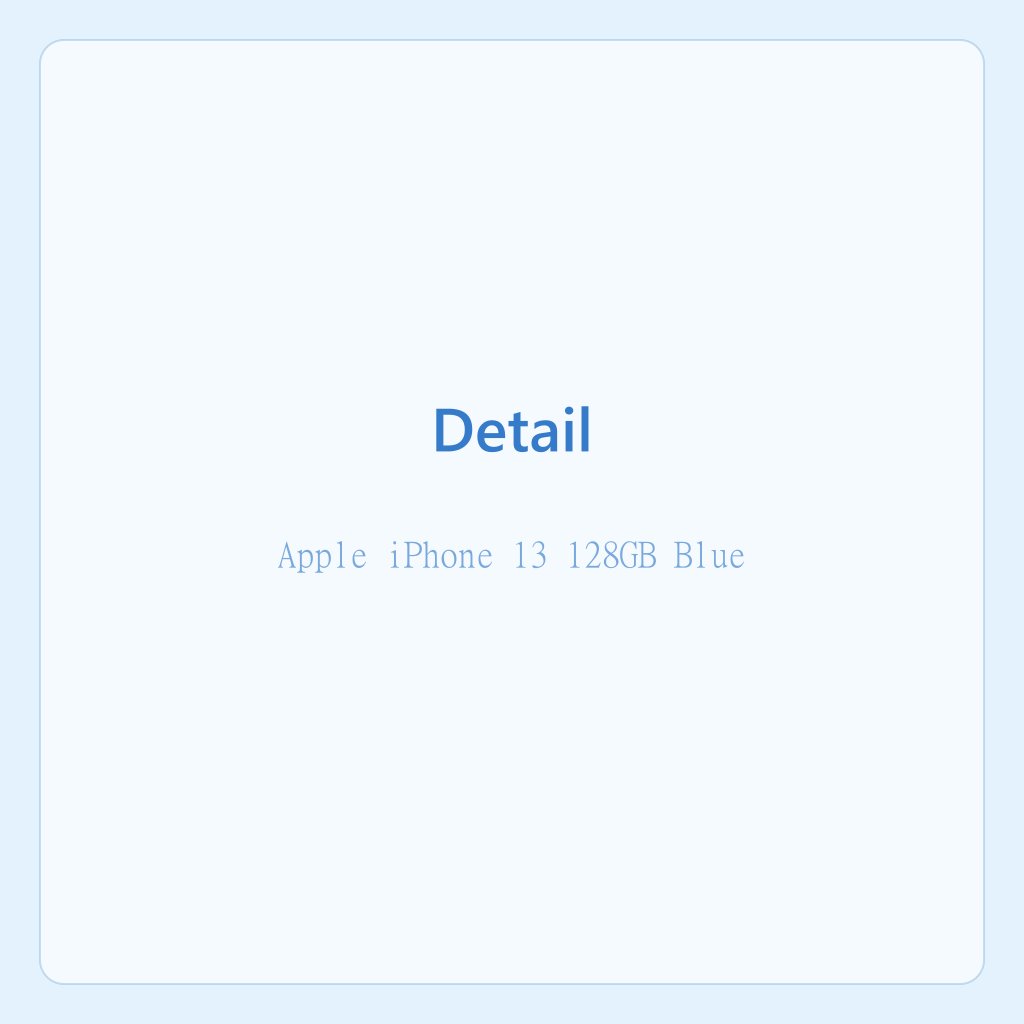ابل ايفون 13 128 جيجا أزرق — الصورة 4