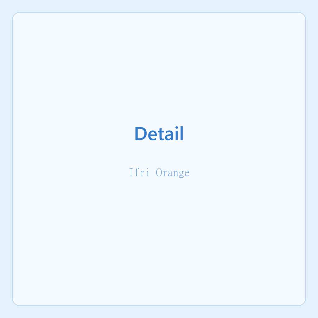 Ifri Orange — photo 2