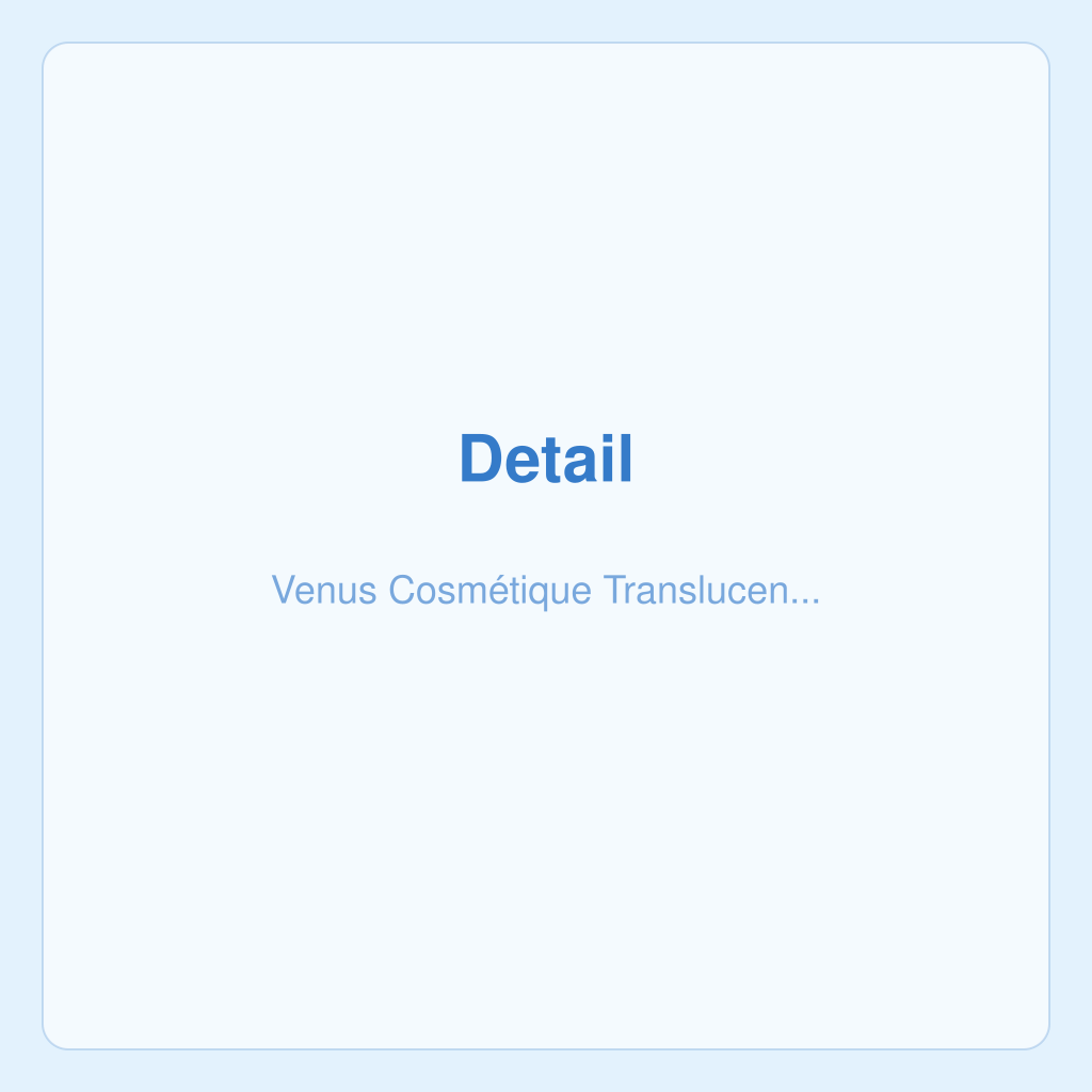Venus Cosmétique Translucent Loose Powder — photo 3