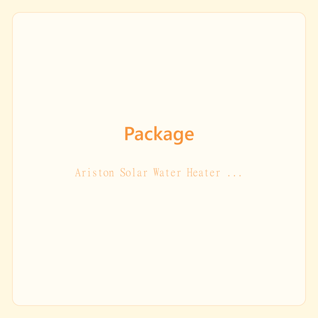 Ariston Solar Water Heater 200L — photo 6