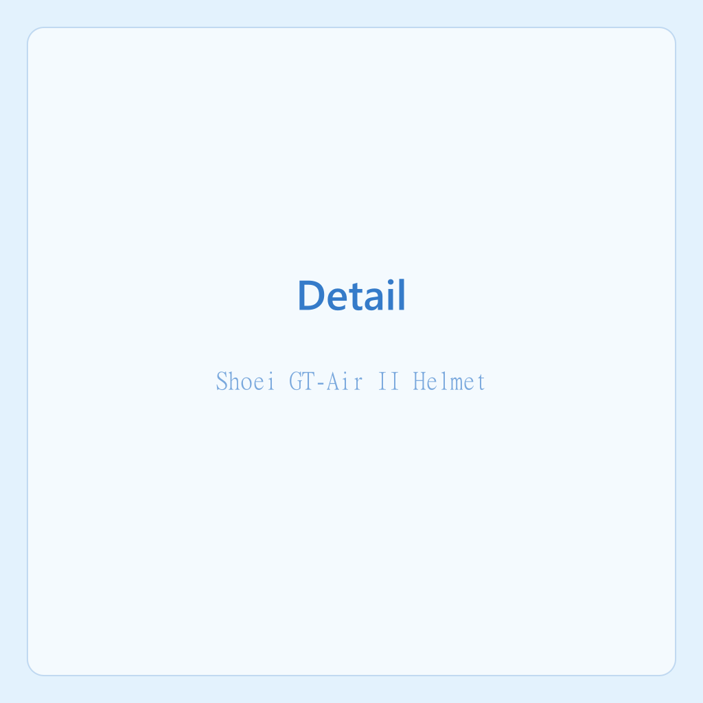خوذة Shoei GT-Air II — الصورة 2