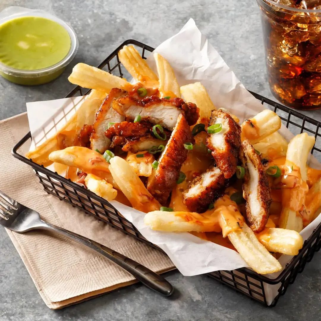 Frites garnies
