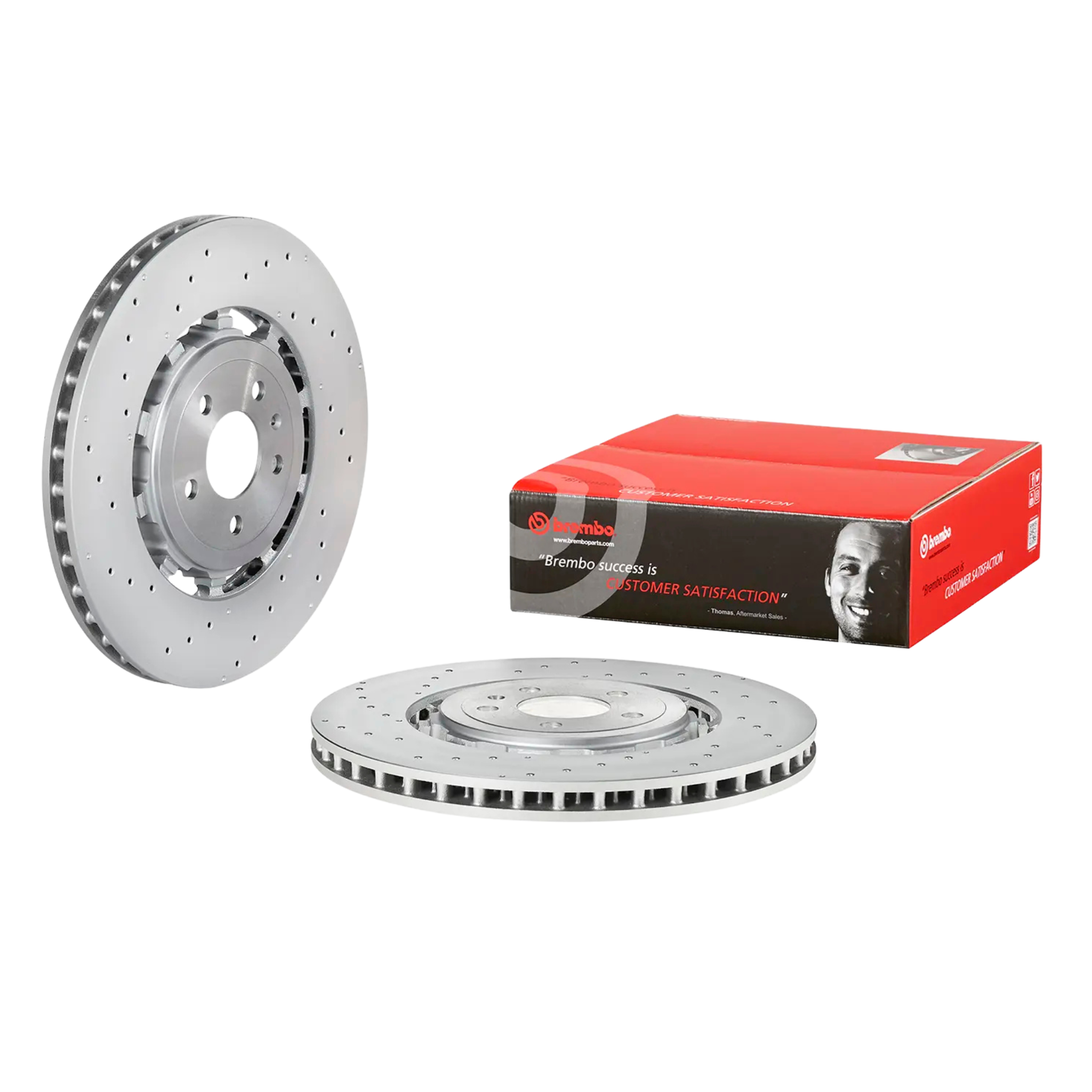 Brembo Brake Rotors Rear Pair — photo 2