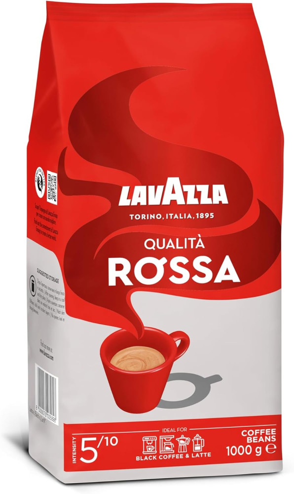 Lavazza Qualità Rossa Grains de Café Entiers 1kg — photo 2