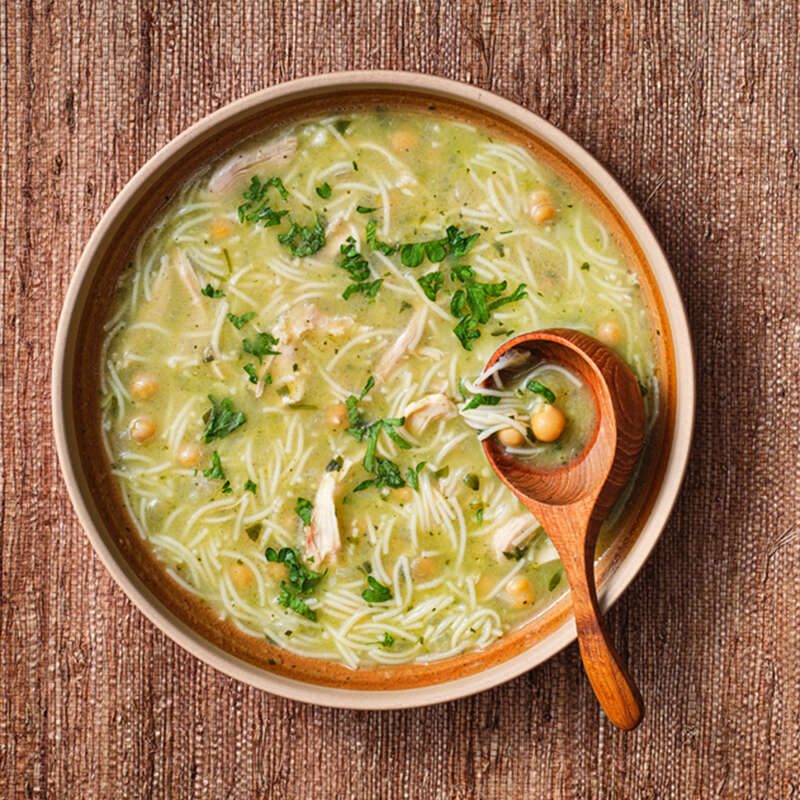شوربة بيضاء