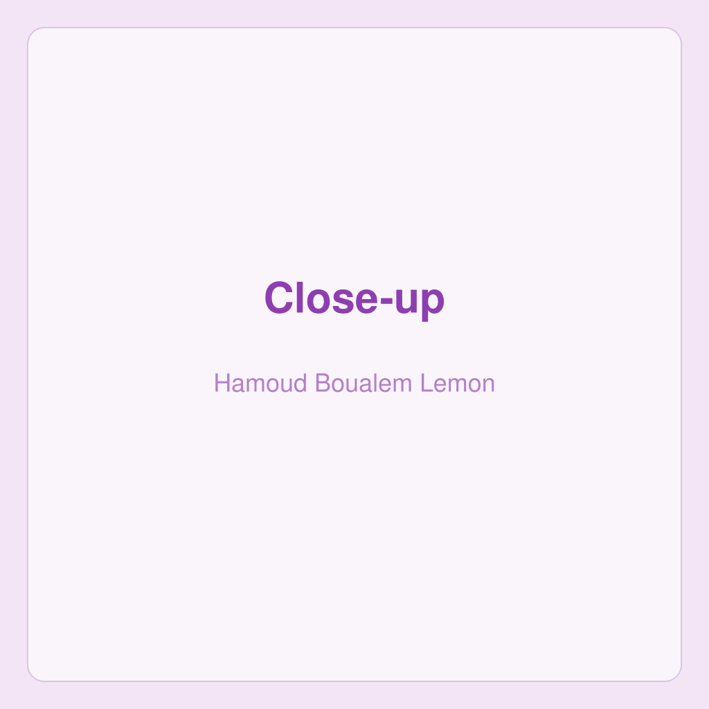 Hamoud Boualem Lemon — photo 5