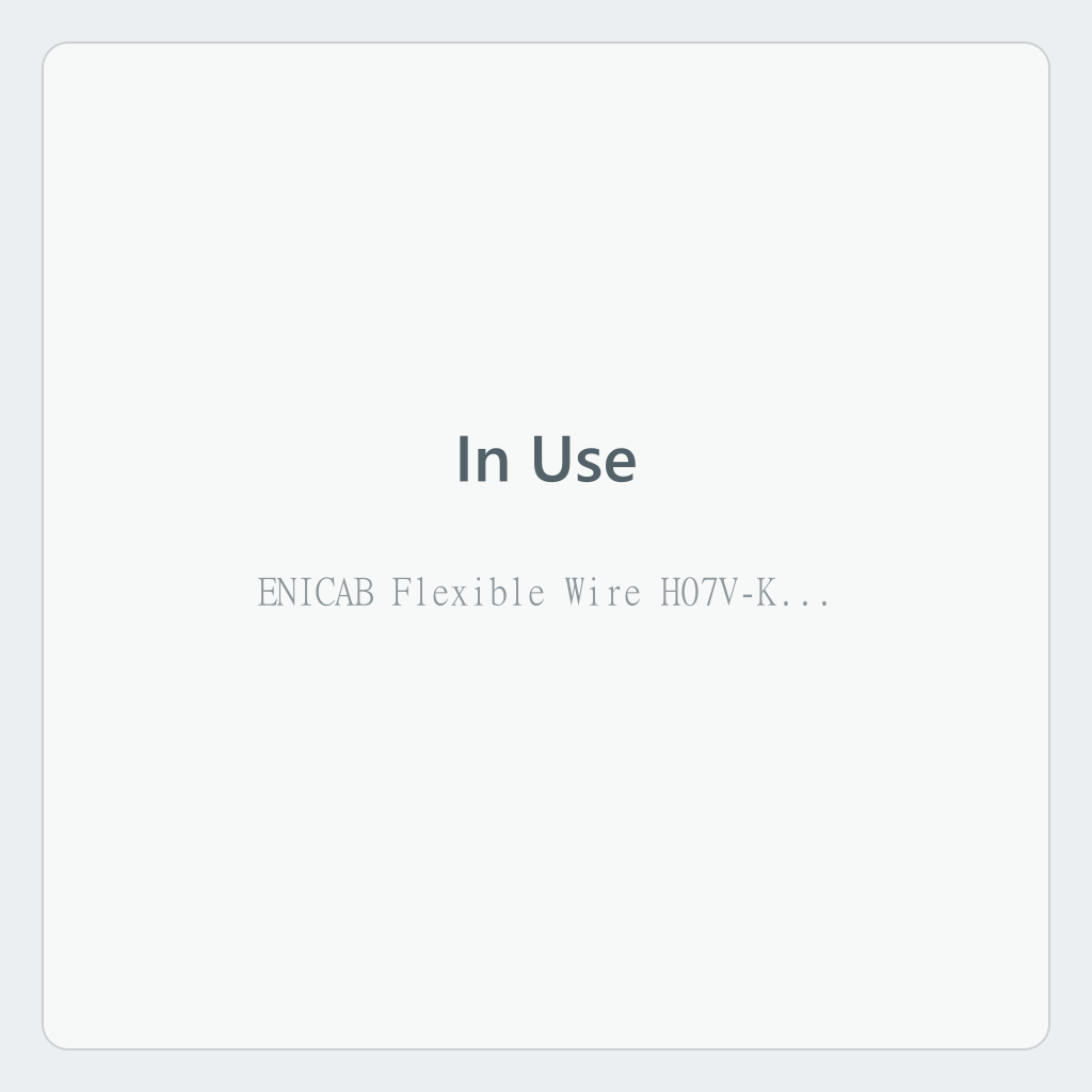 ENICAB Flexible Wire H07V-K 6mm² Stranded Copper — photo 5