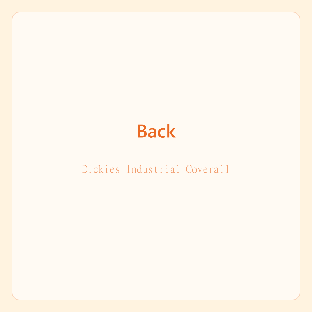 Dickies Industrial Coverall — photo 3