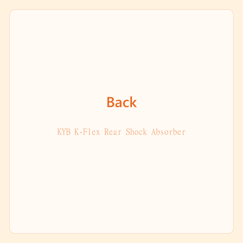 Amortisseur arrière KYB K-Flex — photo 3