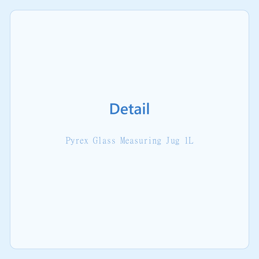 Pyrex Glass Measuring Jug 1L — photo 2
