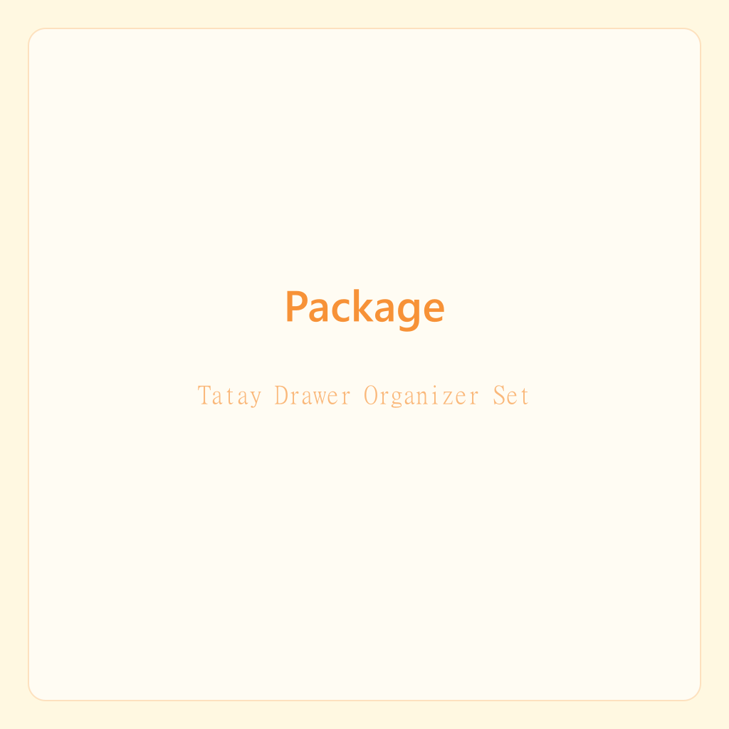 Tatay Drawer Organizer Set — photo 6