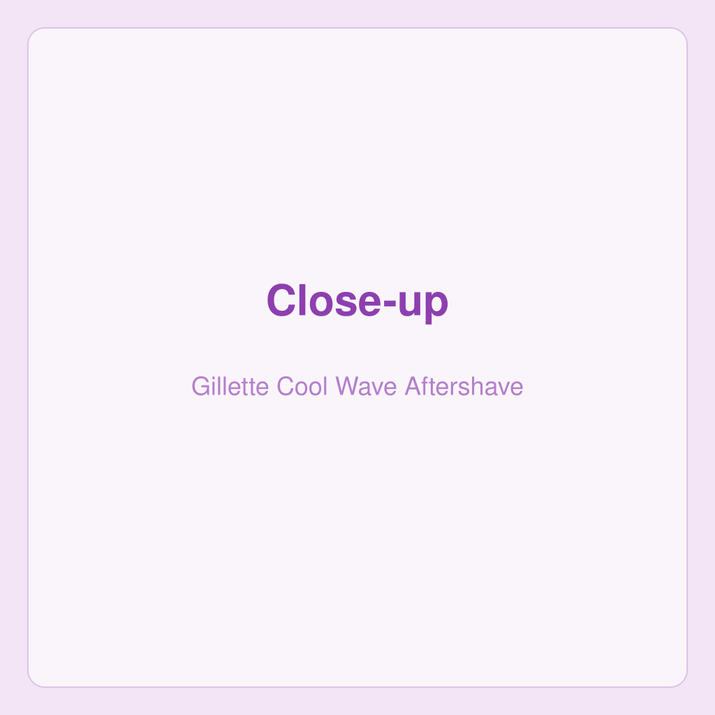 Gillette Cool Wave Aftershave — photo 5