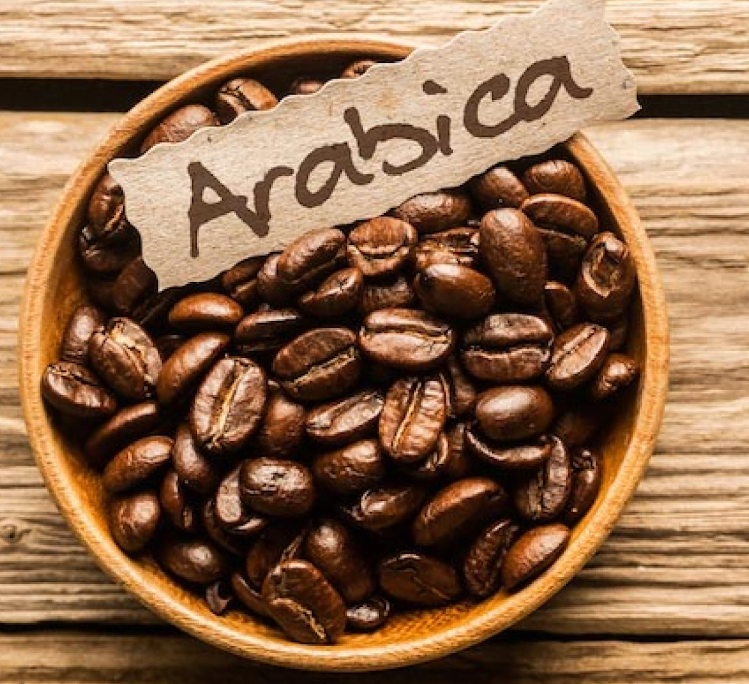 قهوة البيضاء الفاخرة حبوب أرابيكا 250غ