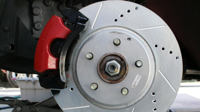 TRW Brake Rotors - Drilled & Slotted — photo 2