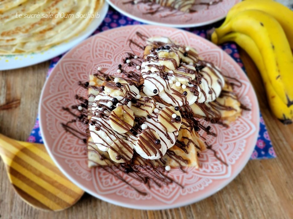 Nutella Banana Crepe