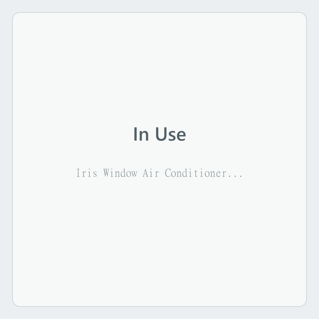 Iris Window Air Conditioner 9000 BTU — photo 5