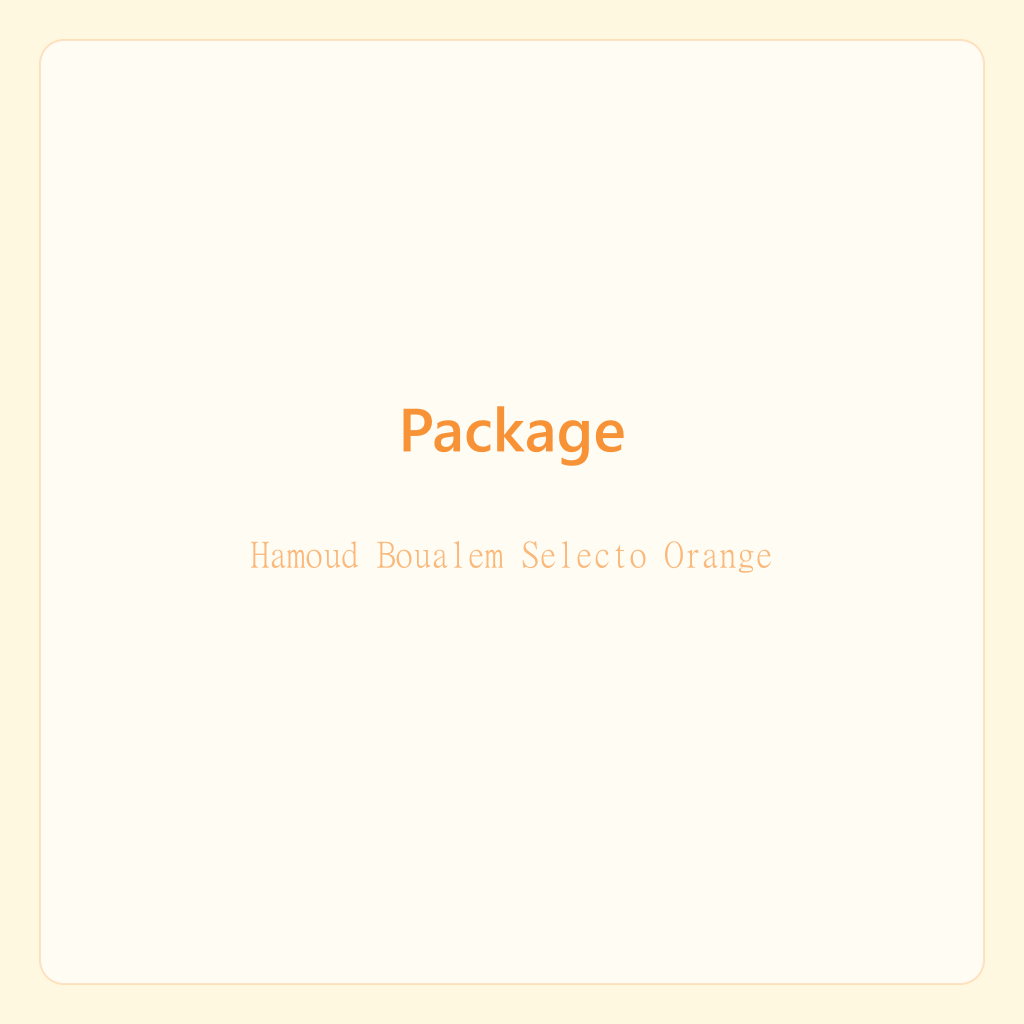Hamoud Boualem Selecto Orange — photo 6