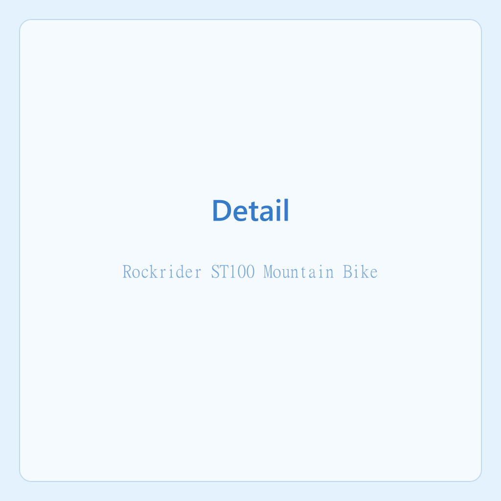VTT Rockrider ST100 — photo 2