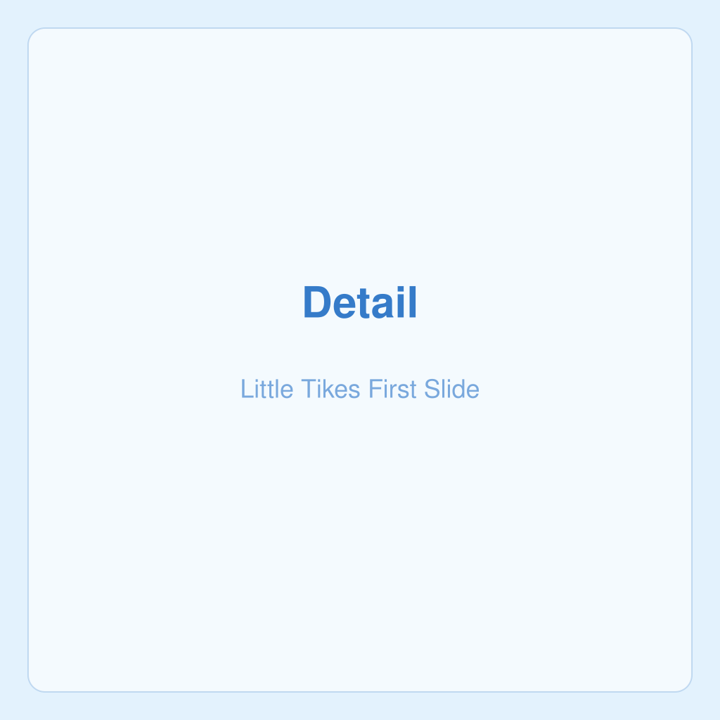 Little Tikes First Slide — photo 3