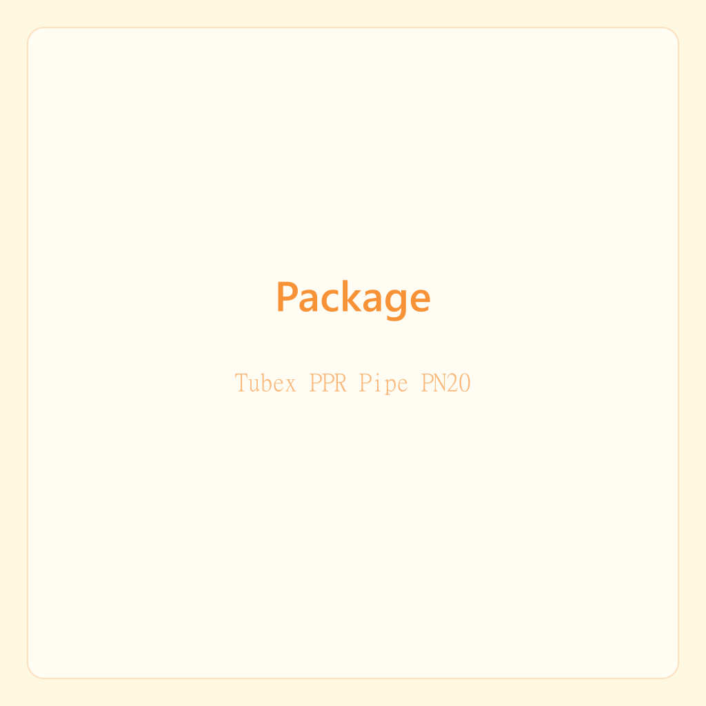 أنبوب توبكس PPR PN20 — الصورة 6