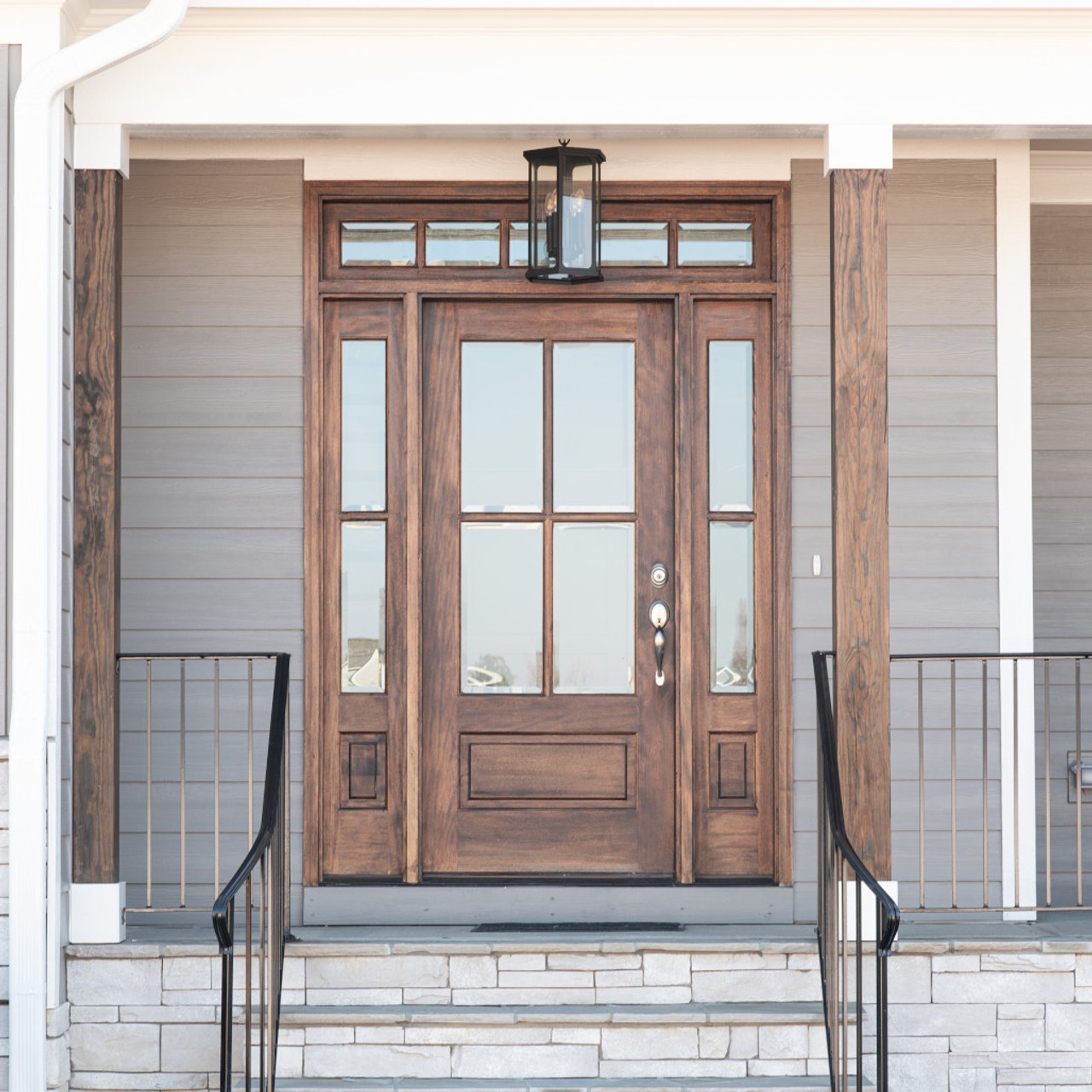 Mobilis Solid Wood Entry Door — photo 2