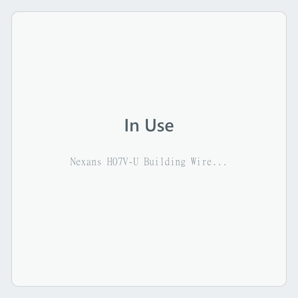 Nexans H07V-U Building Wire 2.5mm² Single Core — photo 5