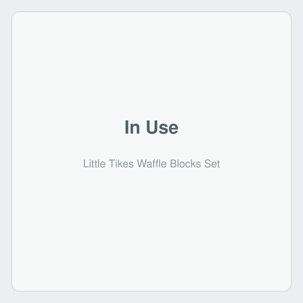 Set de Blocs Waffle Little Tikes