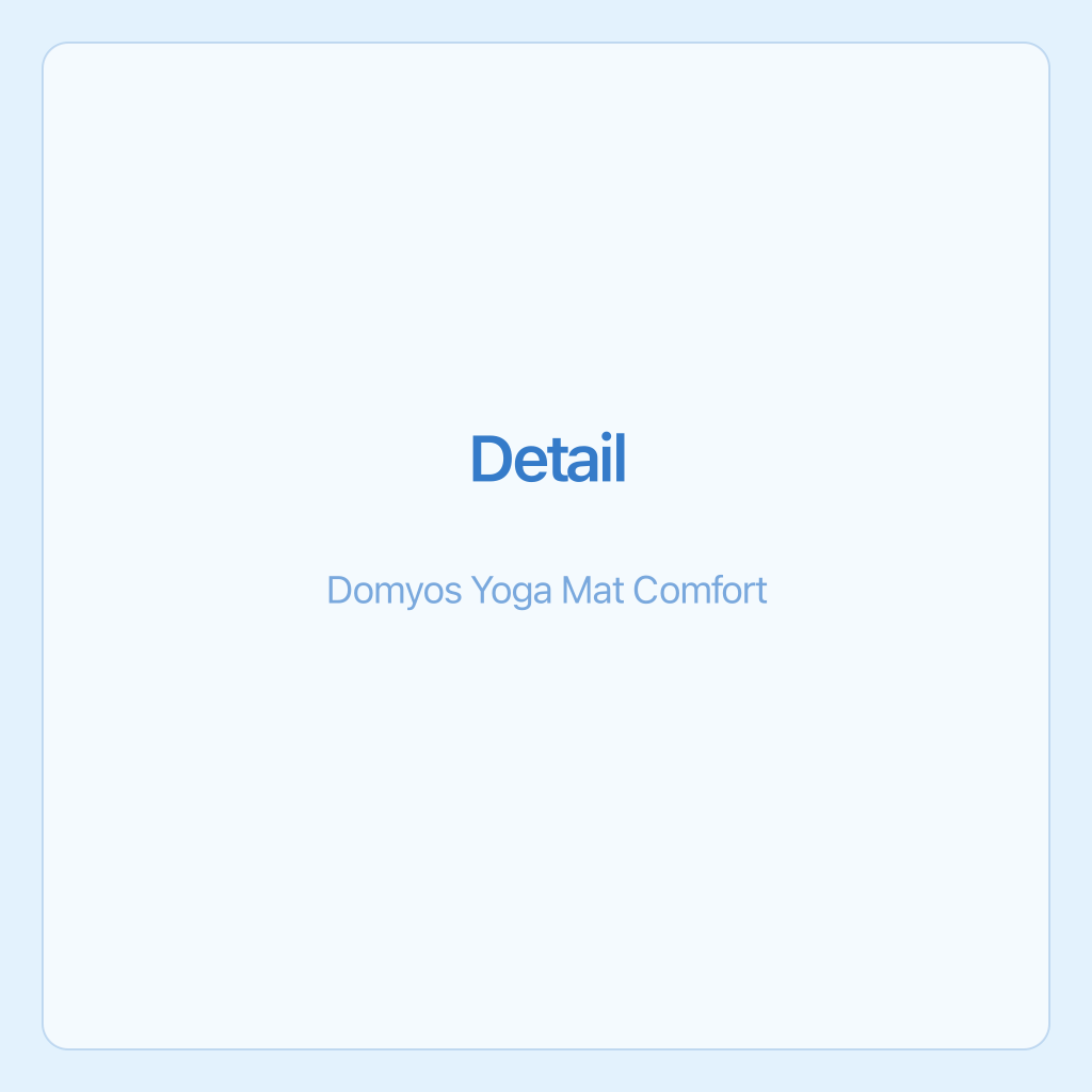 Domyos Yoga Mat Comfort — photo 4