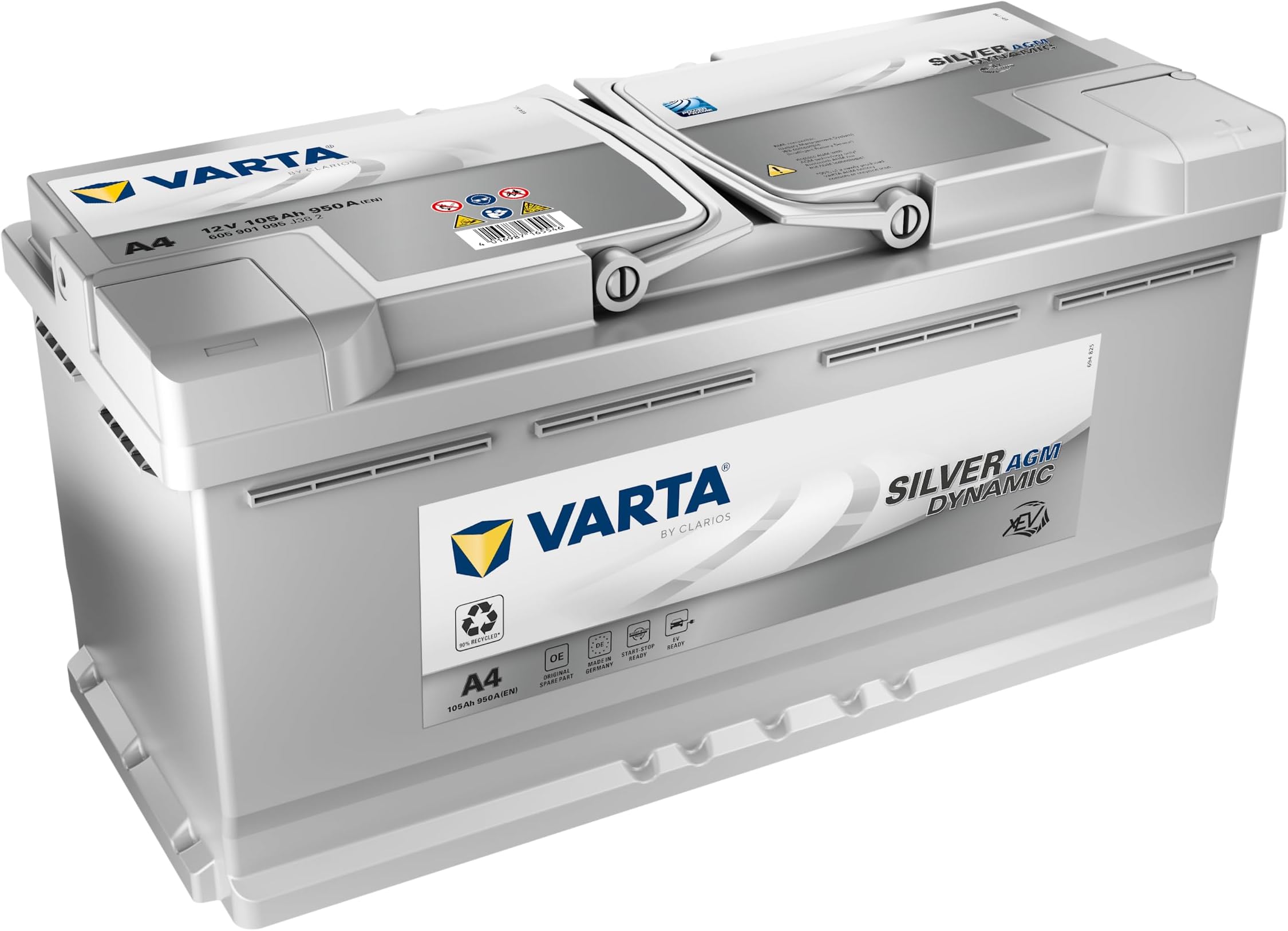 Varta Silver Dynamic 12V Car Battery 60Ah — photo 3
