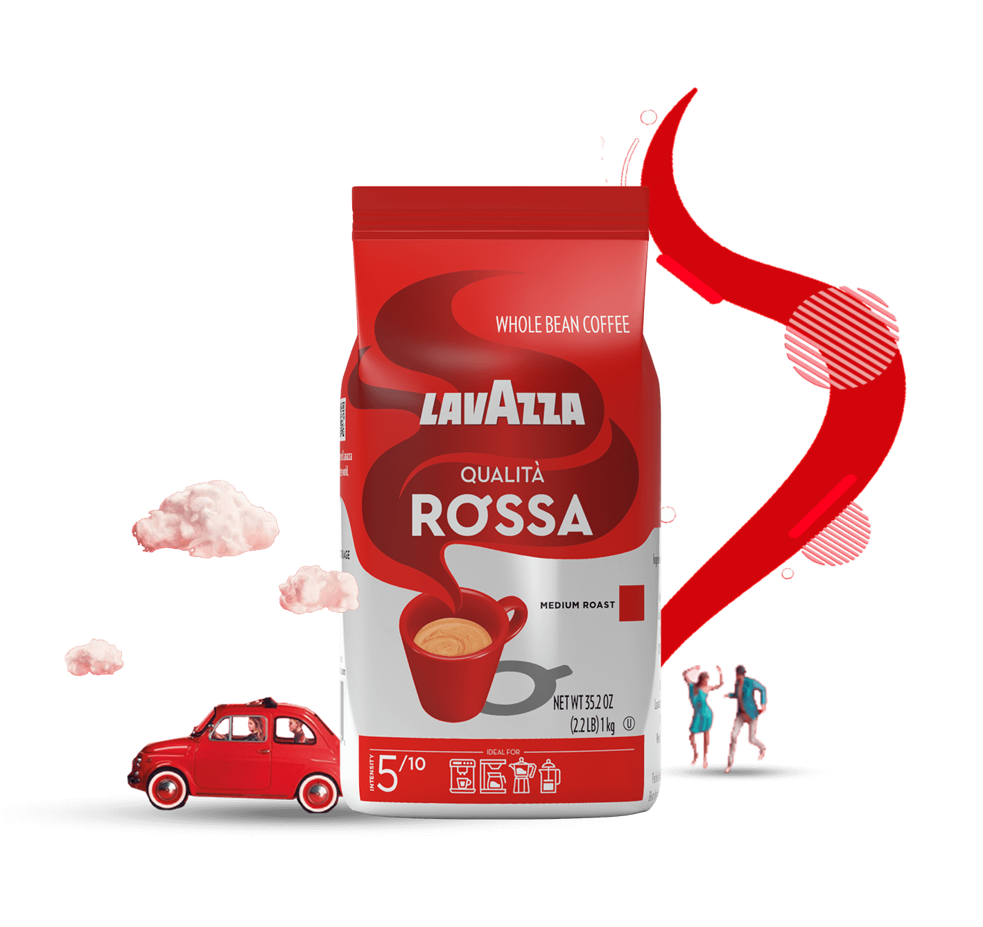 Lavazza Qualità Rossa Grains de Café Entiers — photo 2