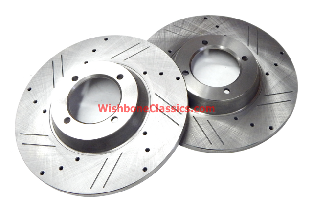 TRW Brake Rotors - Drilled & Slotted — photo 3