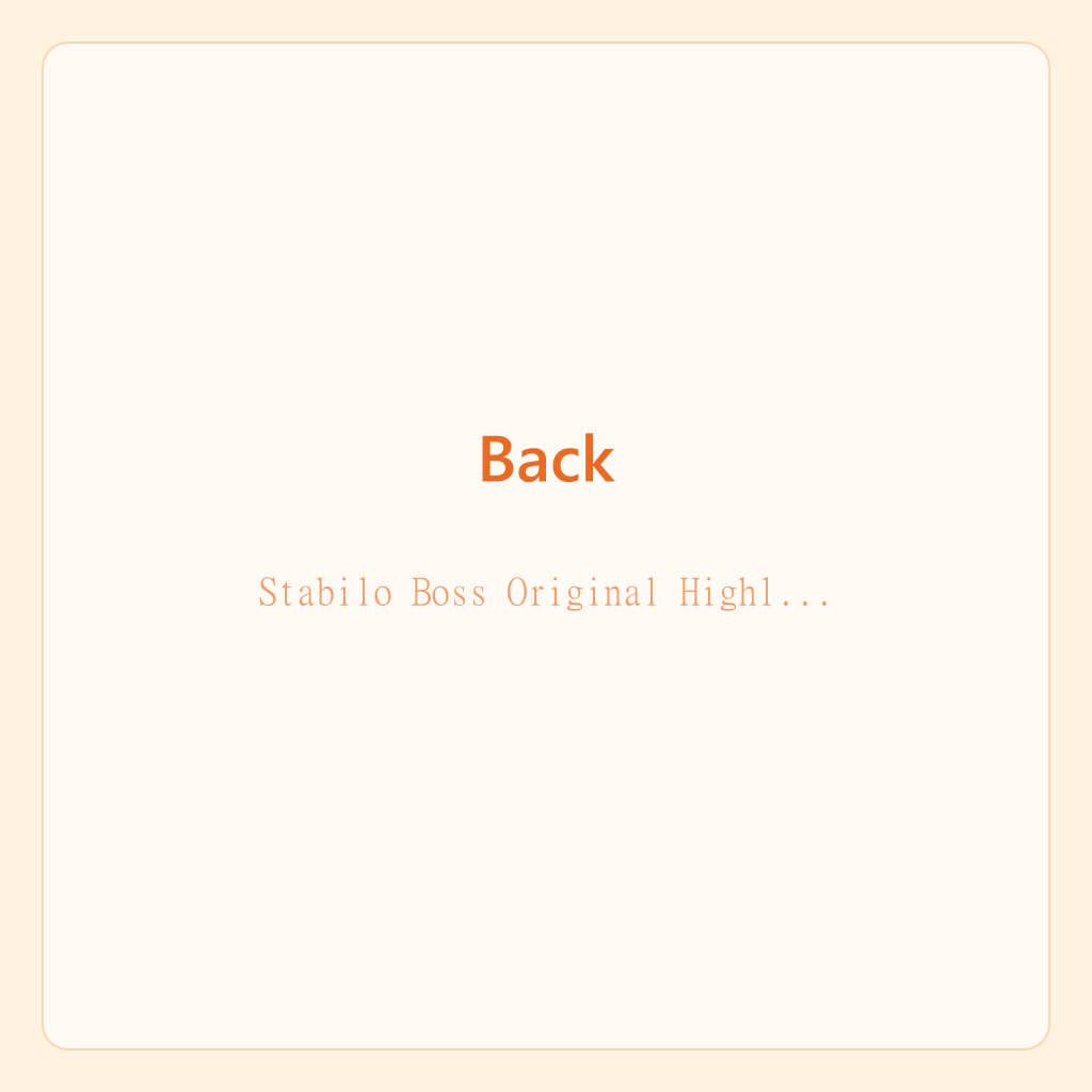قلم تمييز ستابيلو بوس أصلي أصفر — الصورة 3