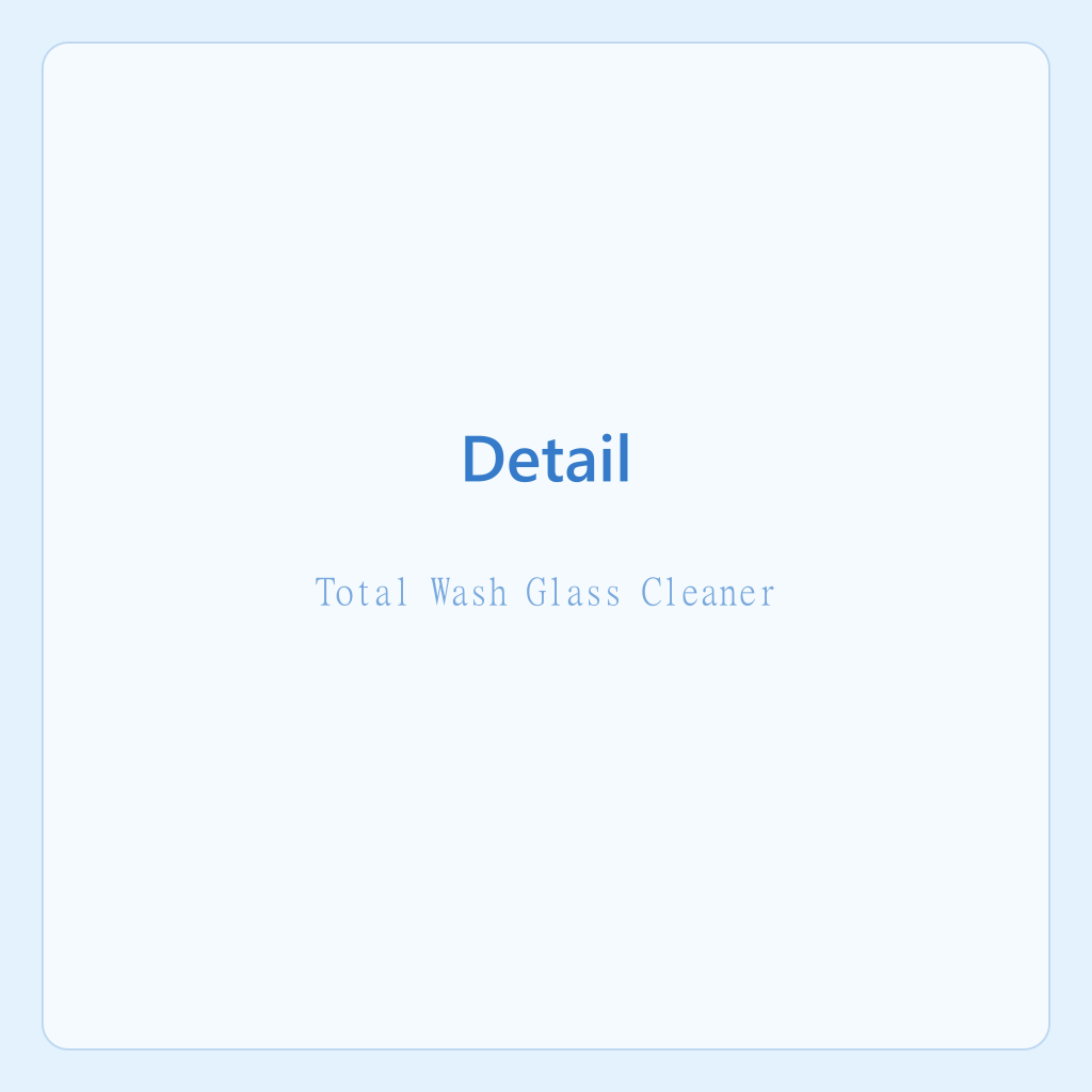 Total Wash Nettoyant Vitres — photo 2