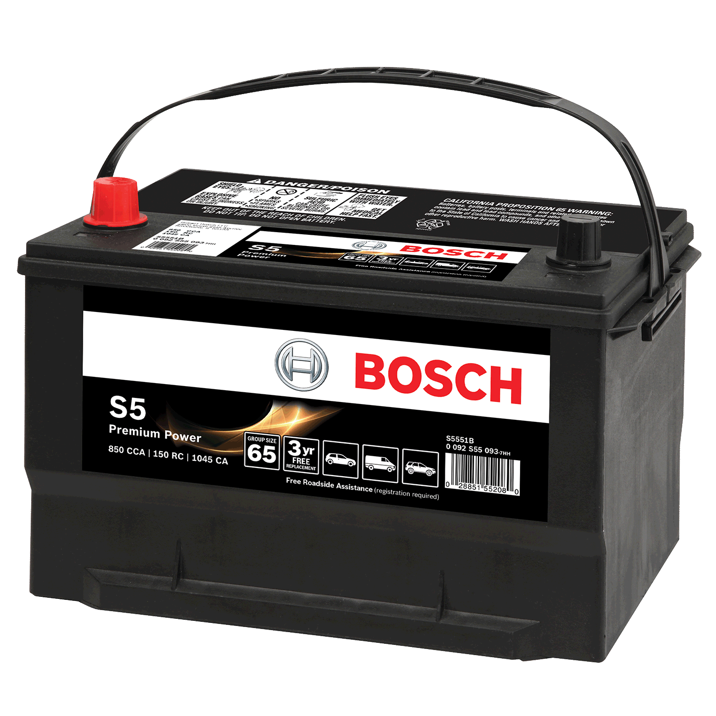 Batterie Auto Bosch S4 005