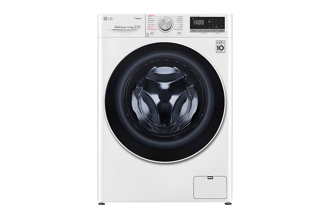 Lave-linge frontal LG F4V5RYP0W 10,5 kg avec AI DD™