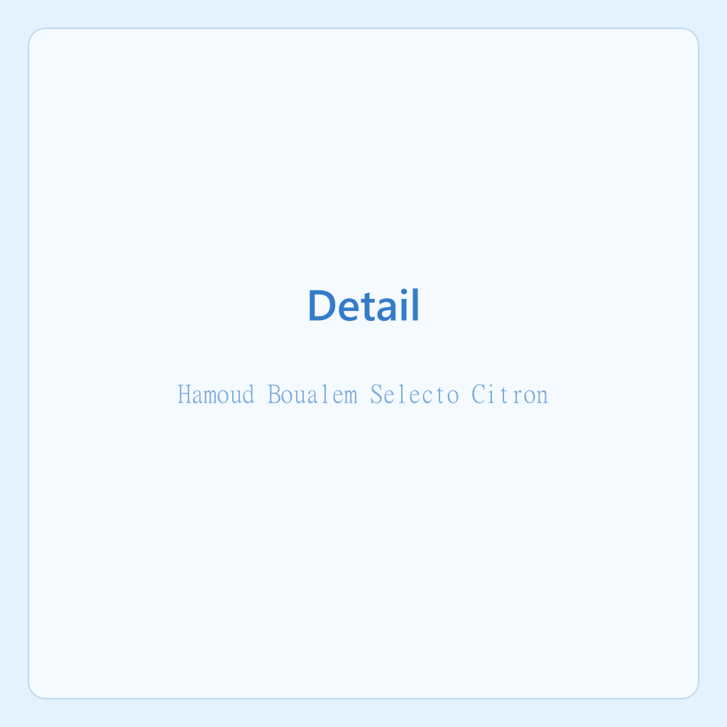 Hamoud Boualem Selecto Citron — photo 2
