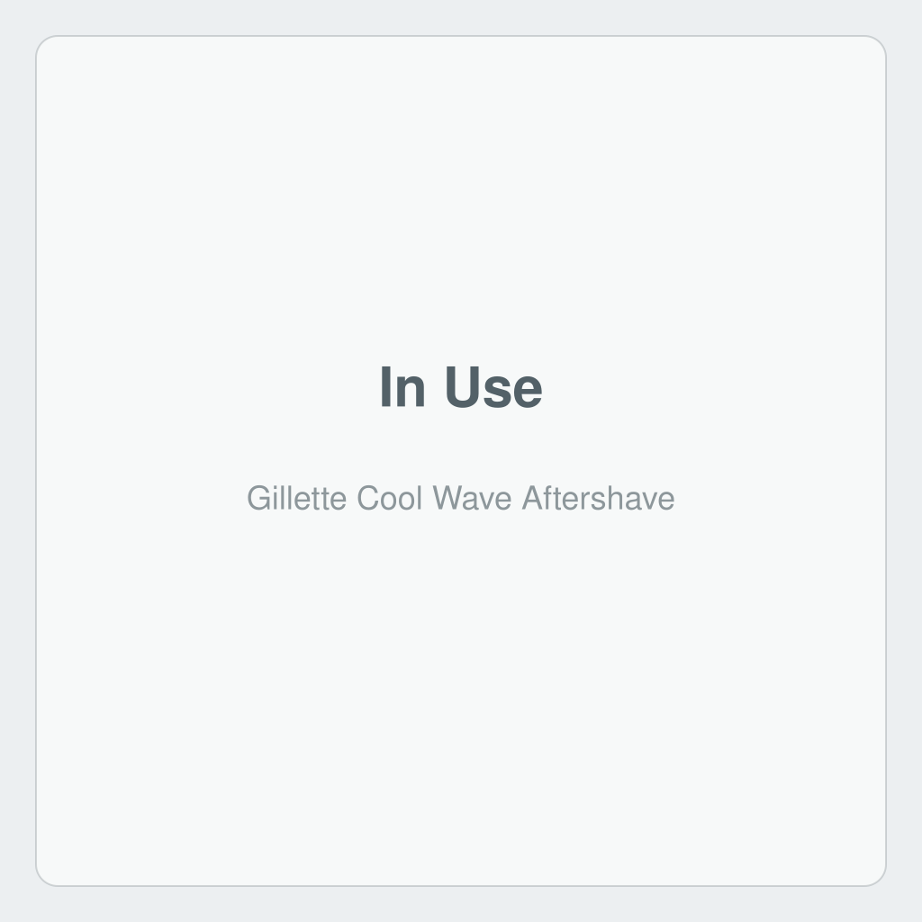 Gillette Cool Wave Aftershave — photo 6