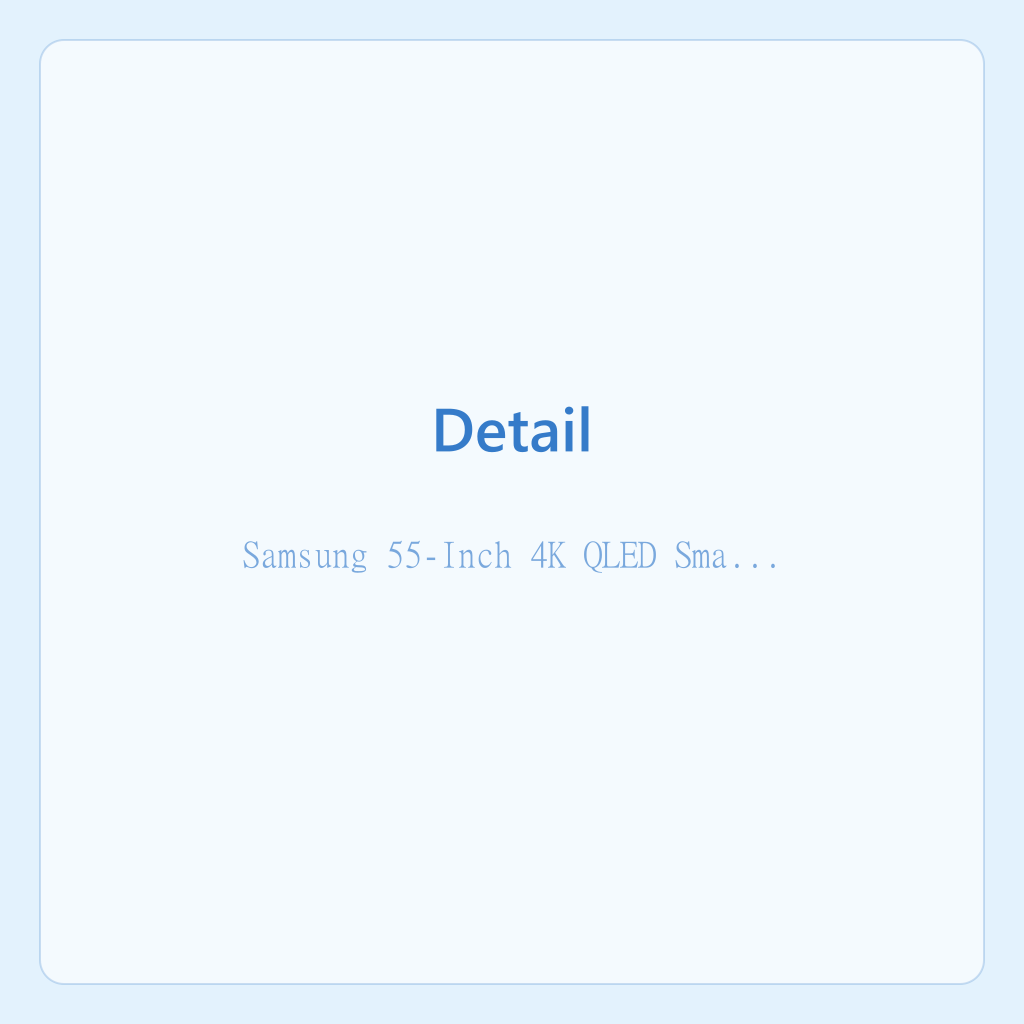 Samsung 55-Inch 4K QLED Smart TV — photo 2