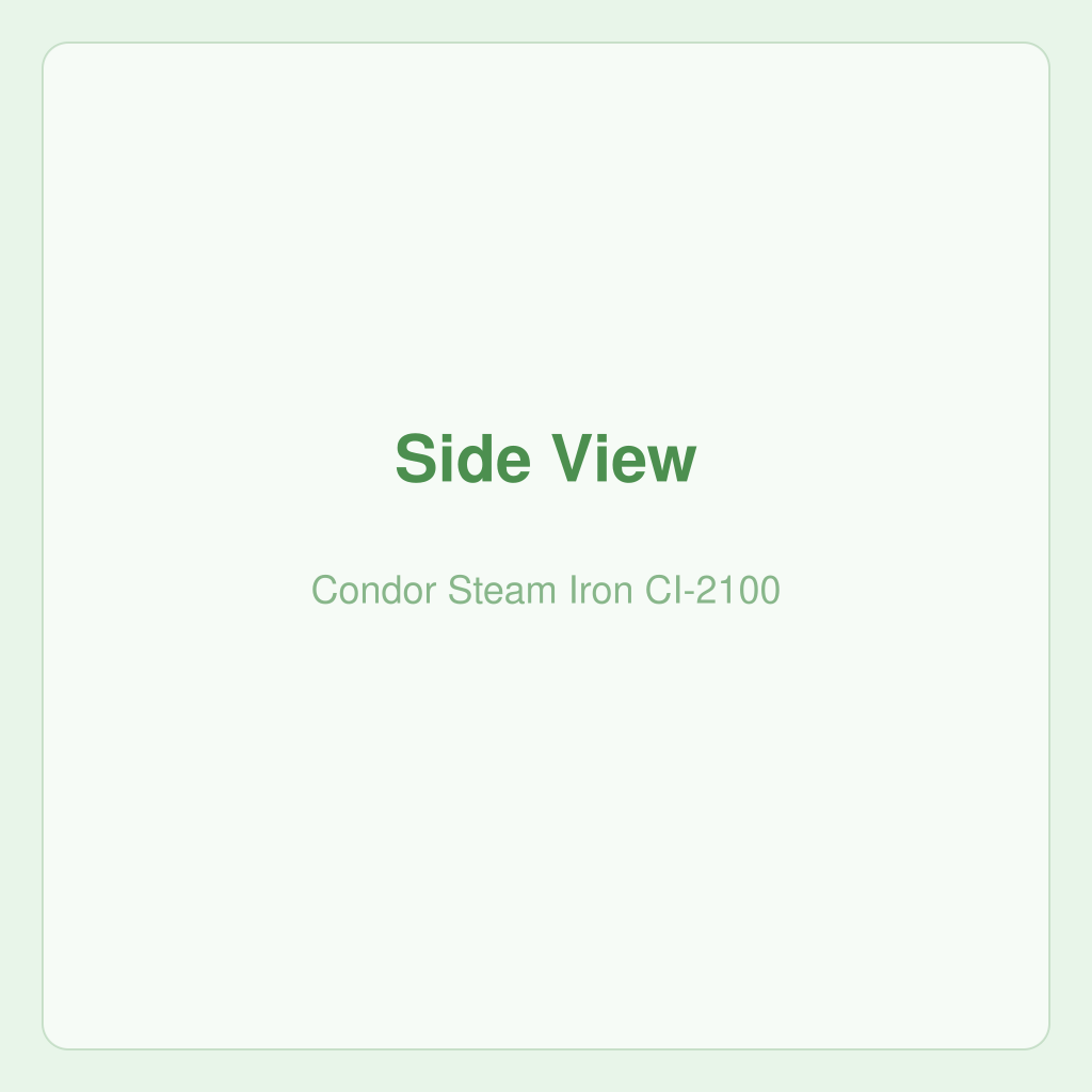 Condor Steam Iron CI-2100 — photo 2