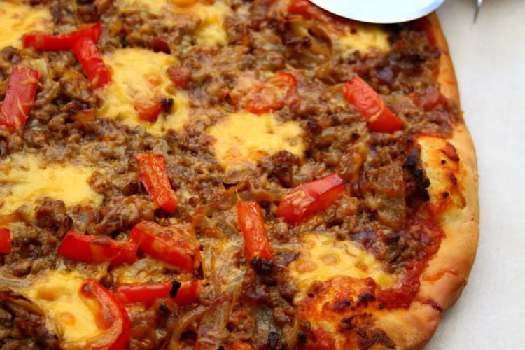 Minced Beef Pizza