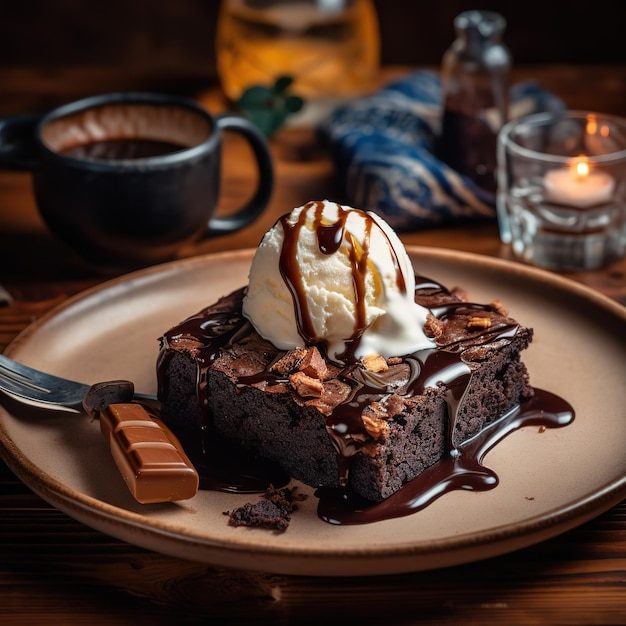 Brownie Chaud