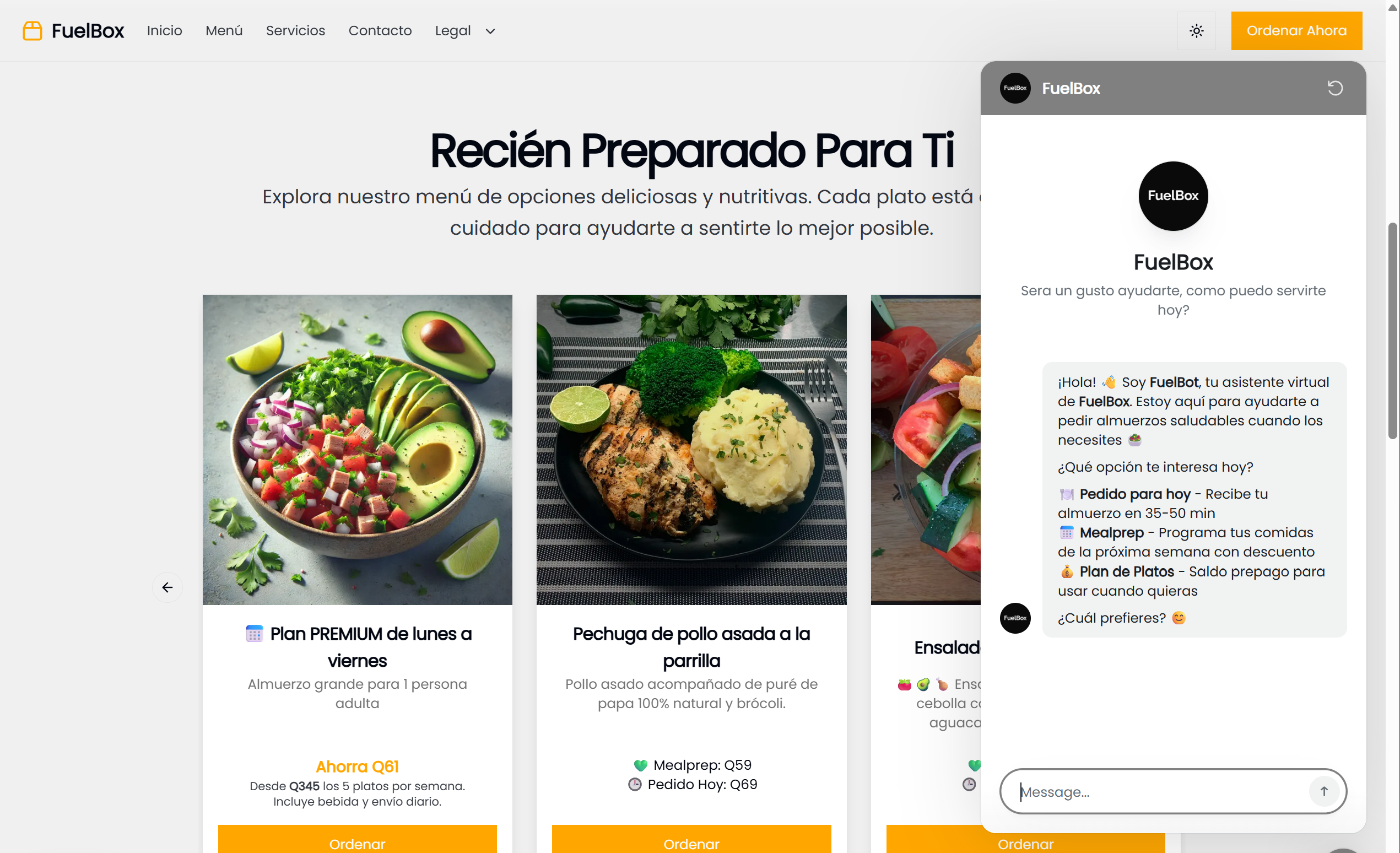 FuelBox website