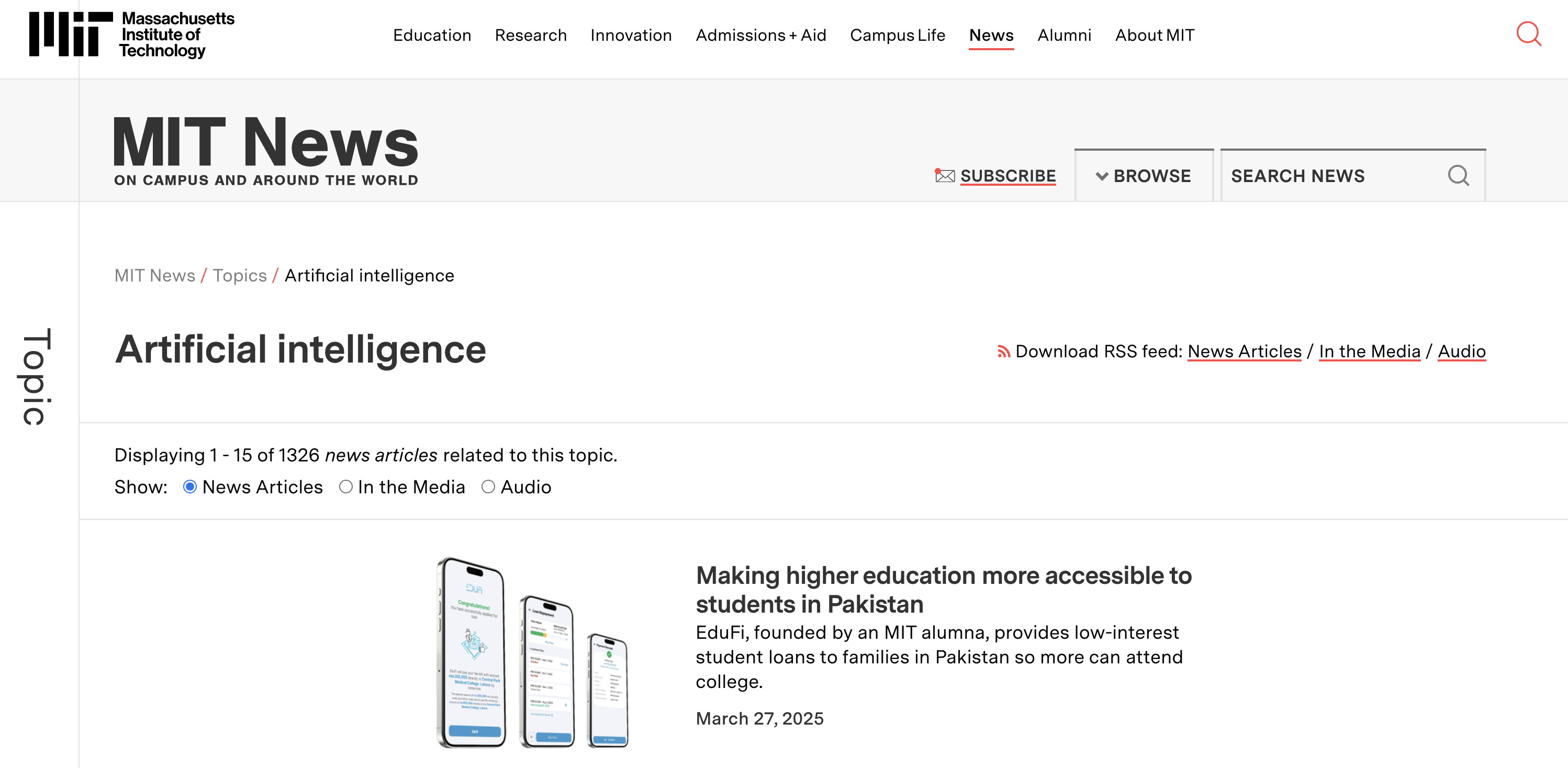MIT News
