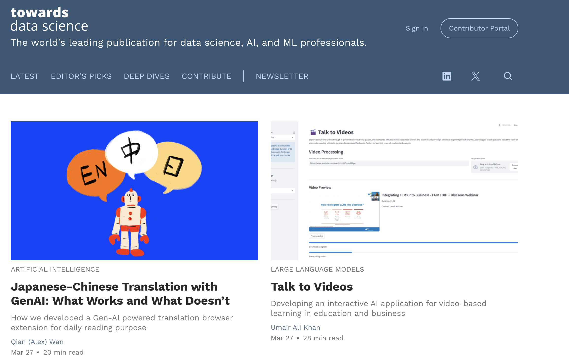 Towards Data Science