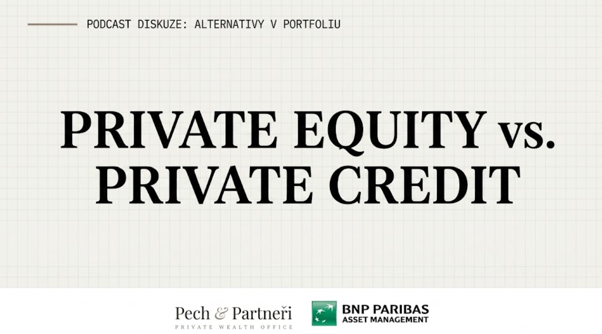 Proč už "cihly" nestačí: Objevte svět Private Credit a Private Equity