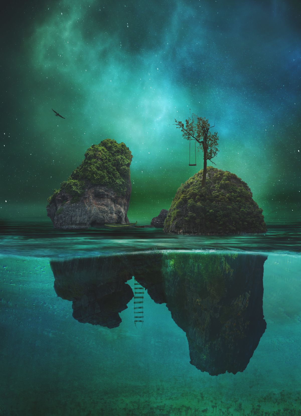 Escape 2019 by New Zealand artist Donna O’Donoghue
