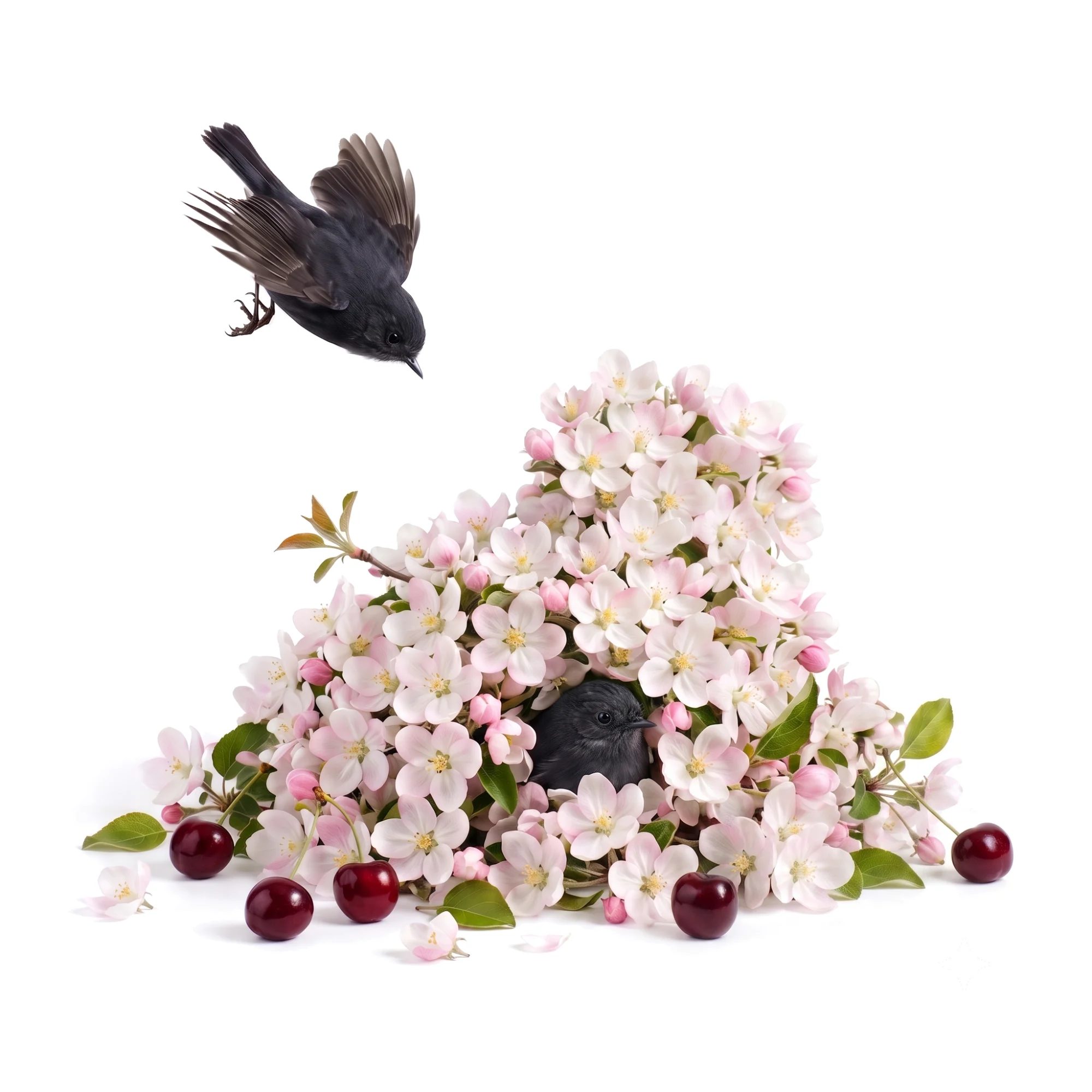 cherry blossom nz black robin
