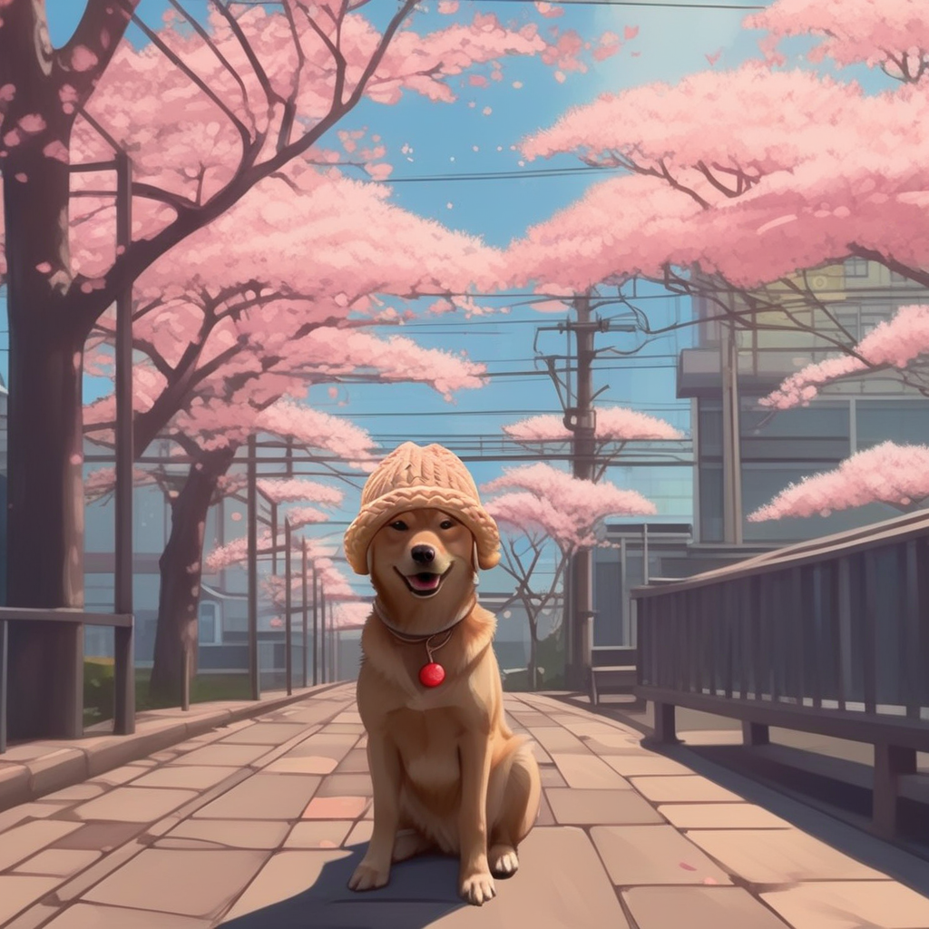 Dog wifhat