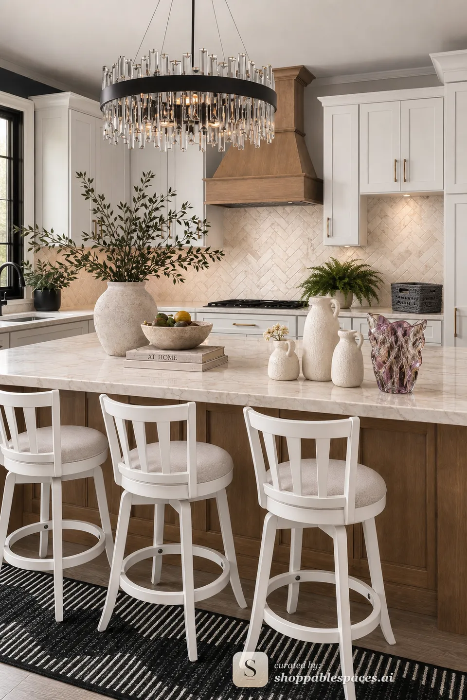 Modern Farmhouse Kitchen room design with shoppable products